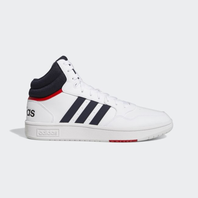 Hoops 3.0 Mid Classic Vintage Shoes Adidas White