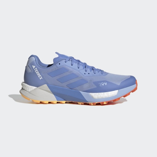 Blue Dawn Adidas Terrex Agravic Ultra Trail Running Shoes