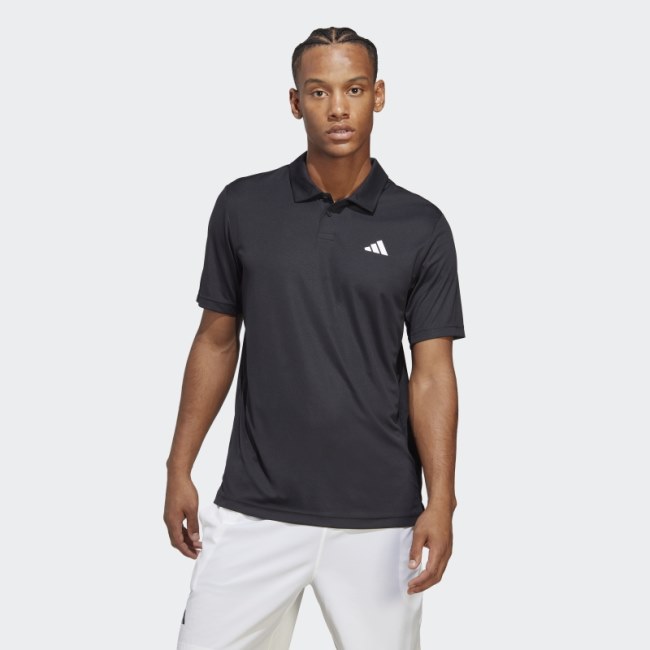 Club Tennis Polo Shirt Adidas Black