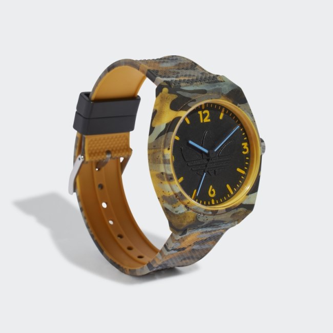 Ultimate Yellow Camo Project Two Camo Watch Adidas