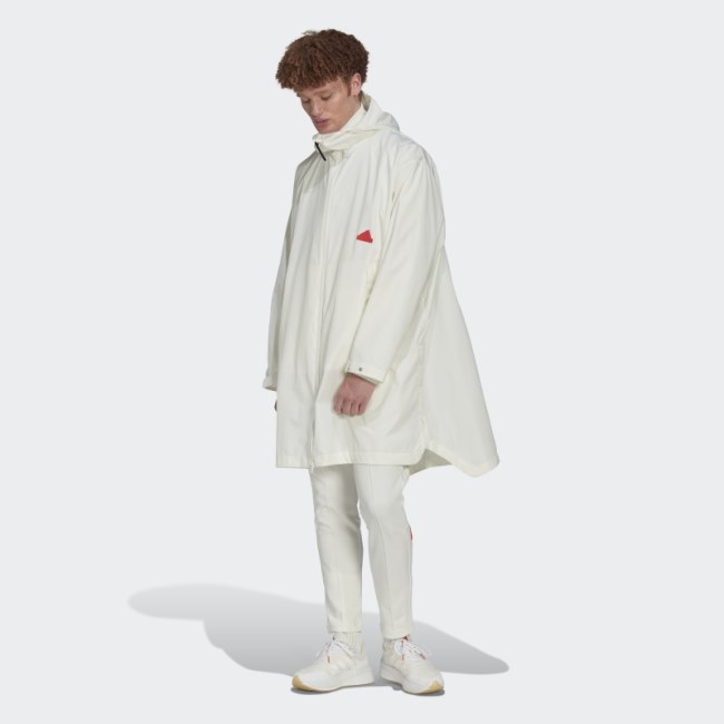 Dust Coat (Gender Neutral) White Adidas