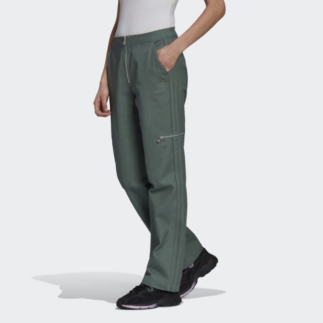 Twill Track Pants Adidas Tech Emerald