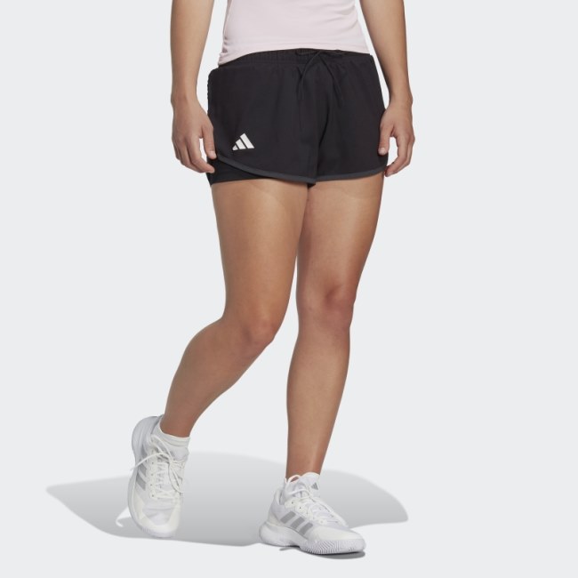 Black Adidas Club Tennis Shorts