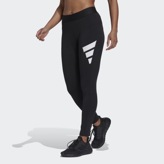 Black Hot Adidas Sportswear Future Icons Leggings