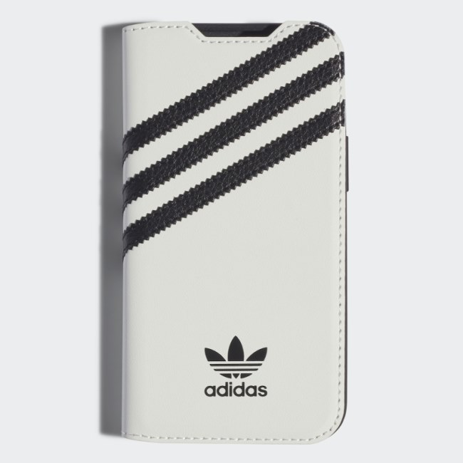 White Adidas OR Booklet Case PU for iPhone 13/13 Pro Hot
