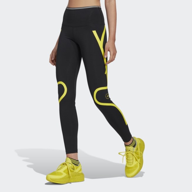 Adidas by Stella McCartney Black TruePace Running Leggings Fashion