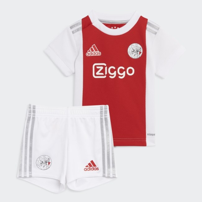 Ajax Amsterdam 21/22 Home Baby Kit White Adidas