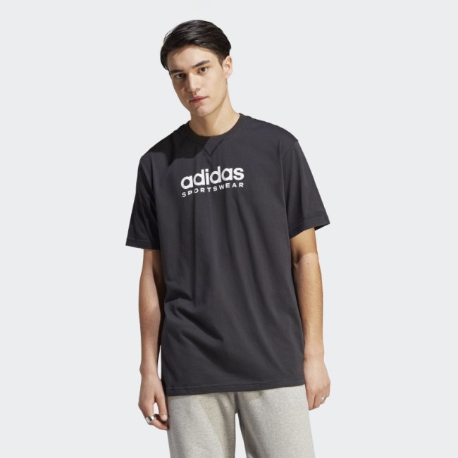 Black Adidas All SZN Graphic T-Shirt