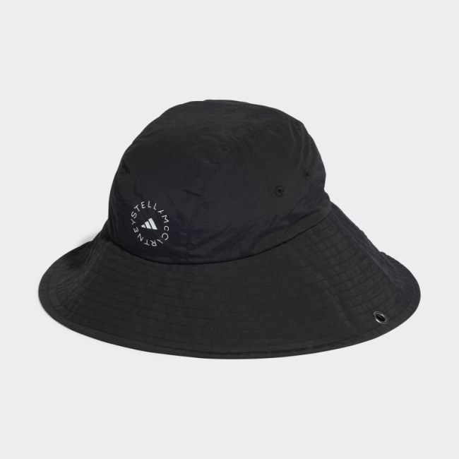 Black Adidas by Stella McCartney Bucket Hat Fashion