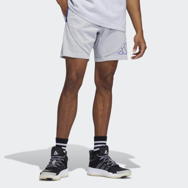 Grey Daniel Patrick x Adidas Hoops Mesh Shorts Fashion