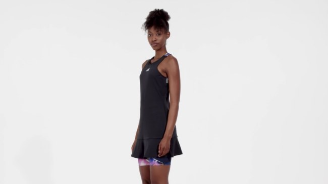 Black Tennis U.S. Series Y-Dress Adidas