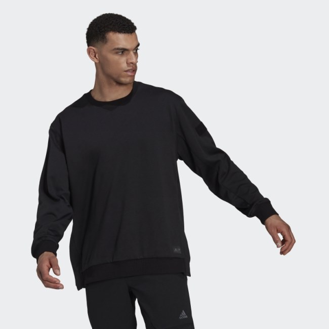 Black Adidas Parley Run for the Oceans Sweatshirt