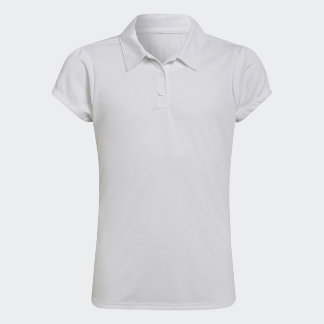 Performance Primegreen Polo Shirt White Adidas