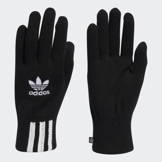 Adicolor Gloves Black Adidas