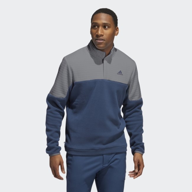 DWR Colorblock 1/4-Zip Pullover Adidas Grey