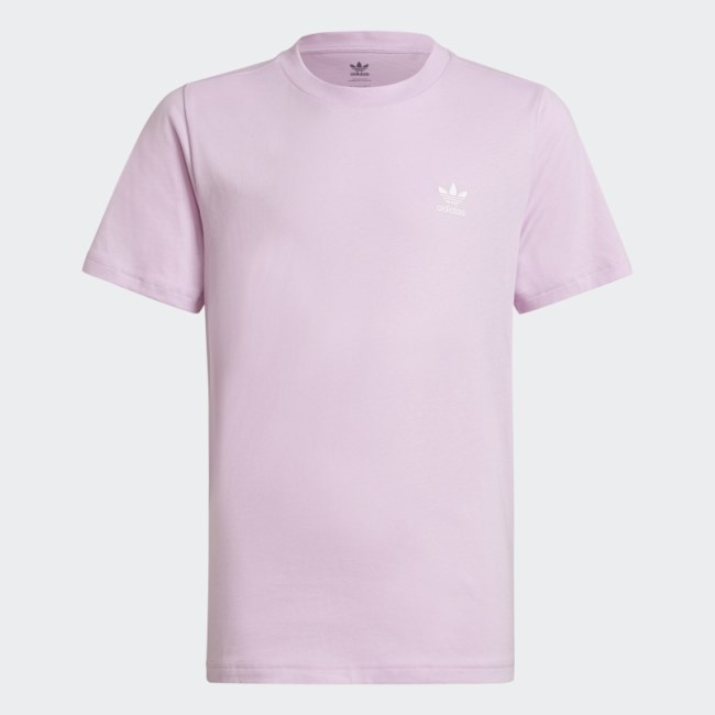 Lilac Adidas Adicolor T-Shirt