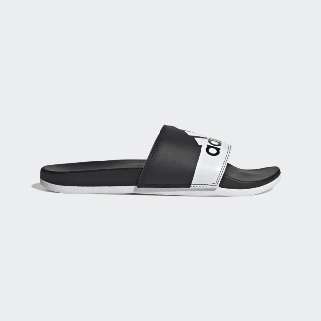 Adidas Adilette Comfort Slides White/Black