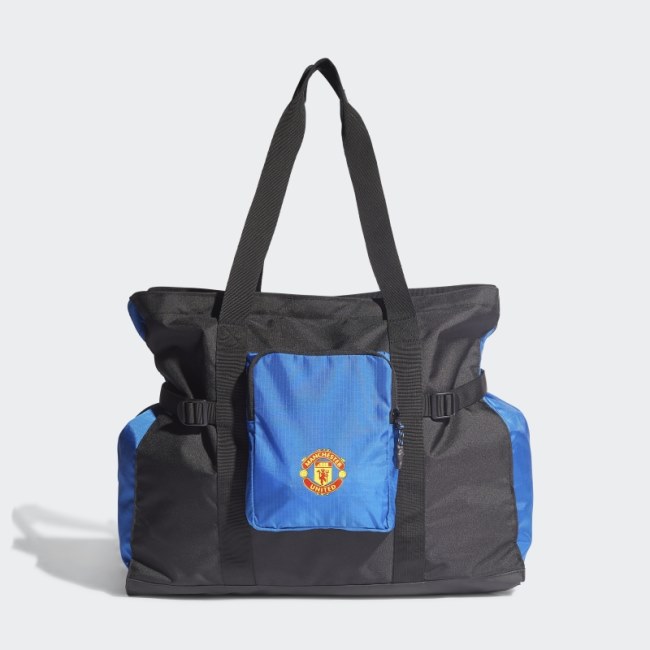Adidas Black Manchester United Tote Bag