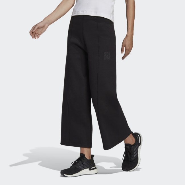 Black Hot Karlie Kloss x Adidas Crop Pants