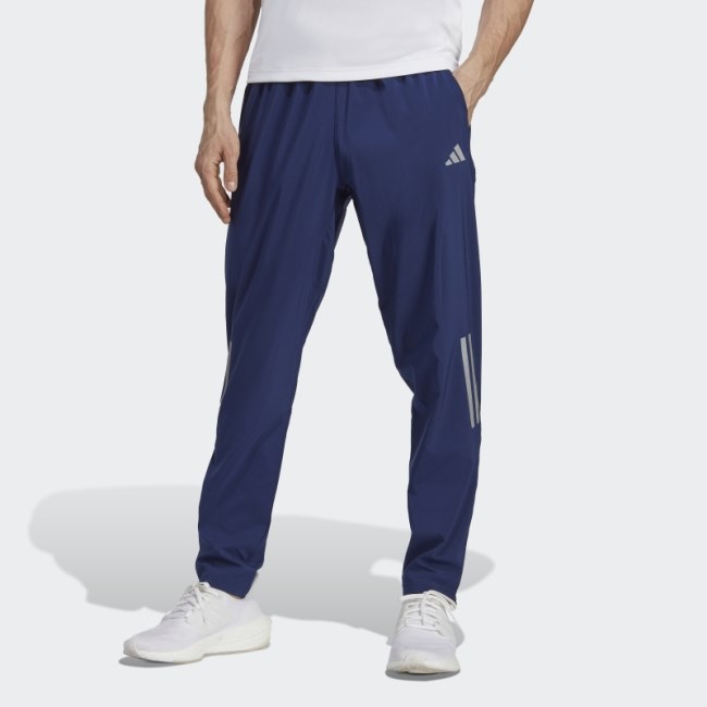 Adidas Own the Run Woven Astro Pants Dark Blue