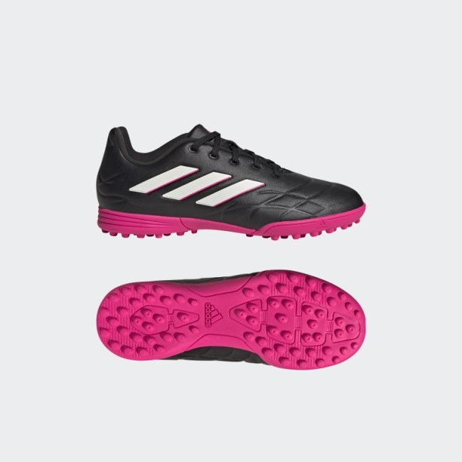 Pink Adidas Copa Pure.3 Turf Shoes