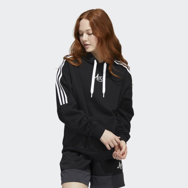Black Candace Parker Hoodie Adidas