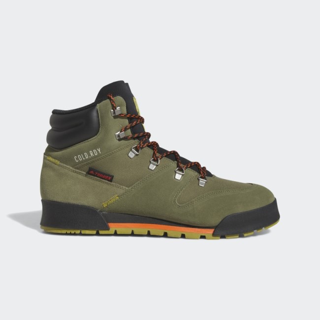 Terrex Snowpitch COLD.RDY Hiking Shoes Adidas Olive