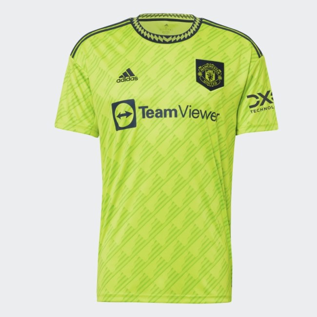 Slime Adidas Manchester United 22/23 Third Jersey