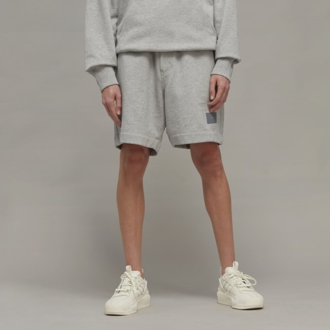 Stylish Adidas Y-3 Organic Cotton Terry Shorts