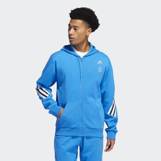 Blue Hot Adidas x Peloton jacket