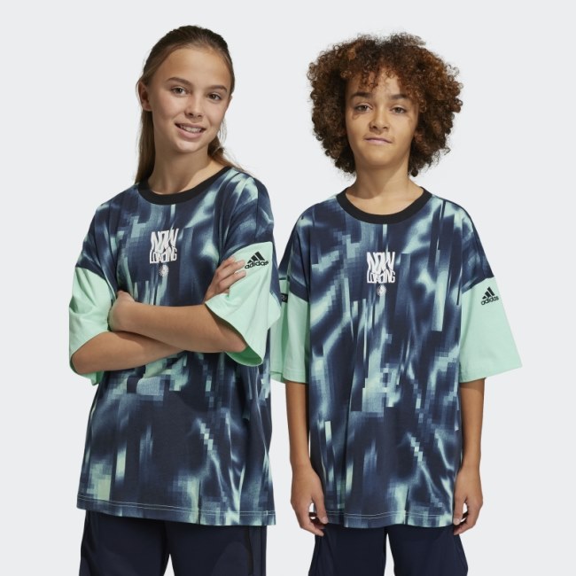 Adidas ARKD3 Allover Print T-Shirt Green