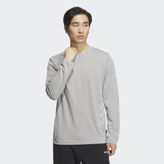 Long-Sleeve Top Tech Long-Sleeve Top Adidas Medium Grey