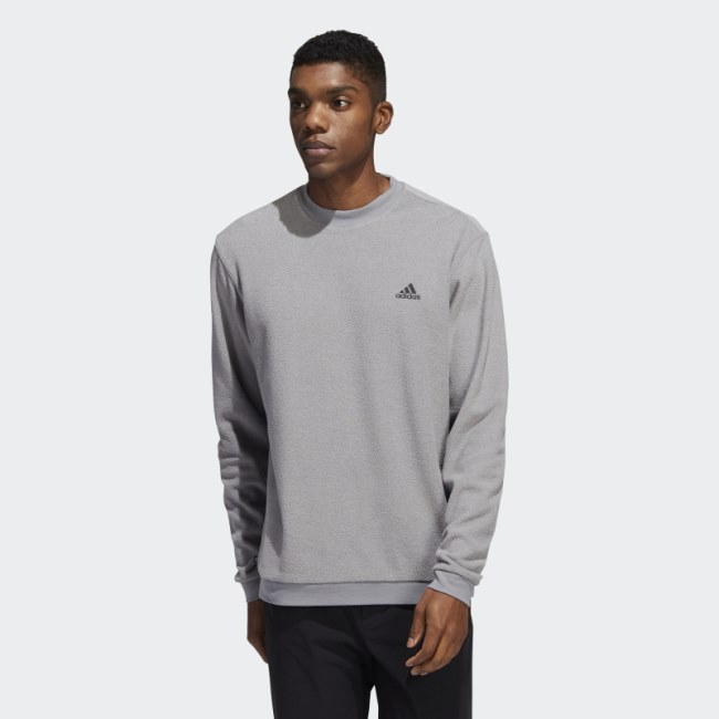 Adidas Grey Core Crew Sweatshirt