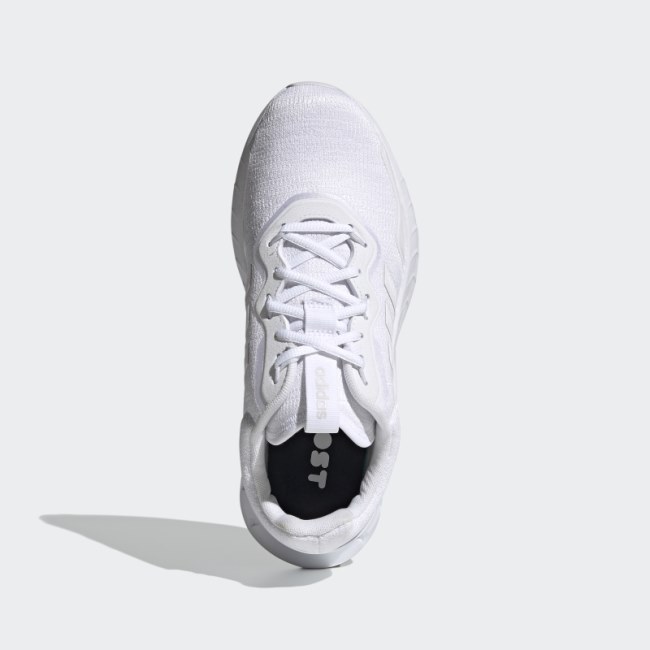 White Adidas Kaptir Super Shoes