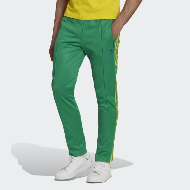 Beckenbauer Track Pants Green Adidas
