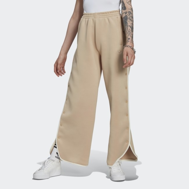 Beige Spacer Pants with Binding Details Adidas