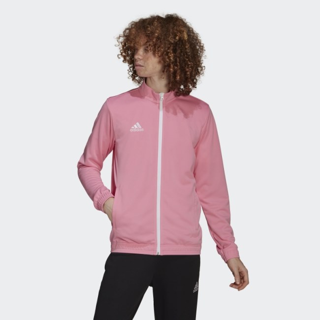 Entrada 22 Track Top Adidas Pink Glow