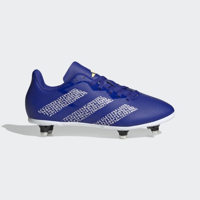 Adidas Rugby Junior SG Boots Blue