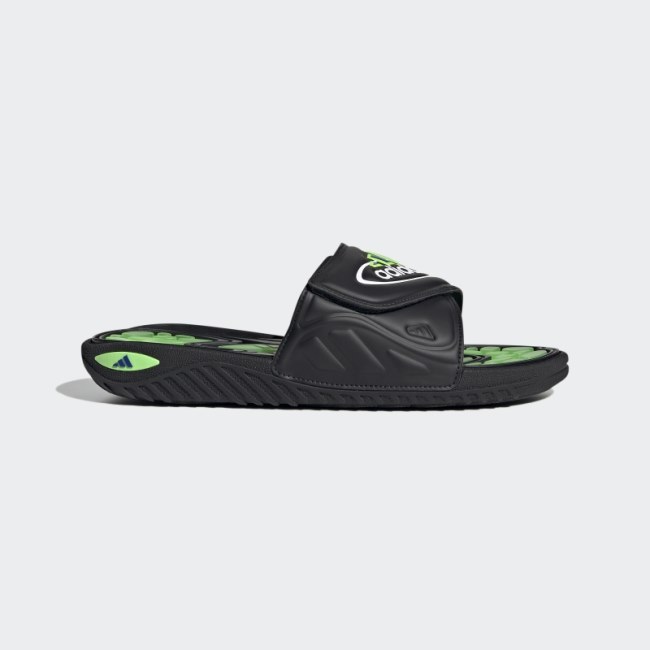 Adidas Reptossage Slides Black
