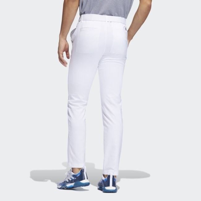 Adidas White Ultimate365 Tapered Pants