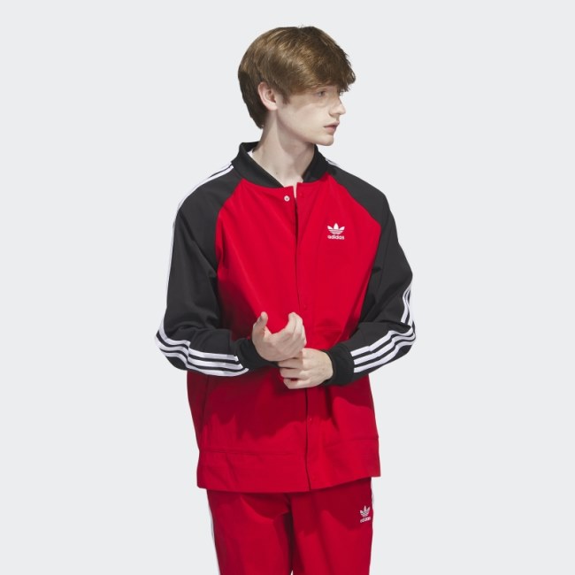 SST Woven Jacket Adidas Scarlet