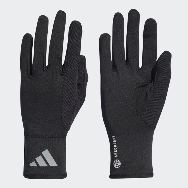 Adidas AEROREADY Gloves Silver