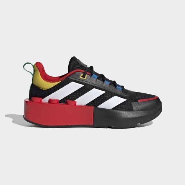 Adidas x LEGO Tech RNR Lace-Up Shoes Black Fashion