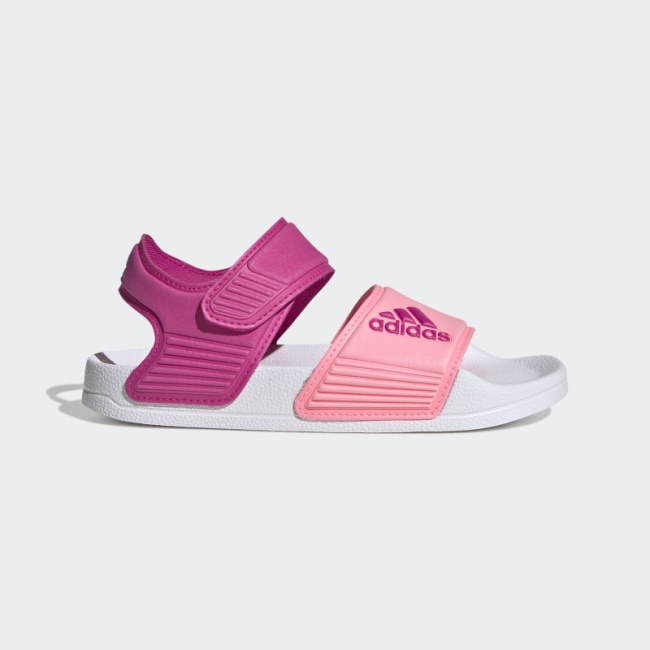 Fuchsia Adilette Sandals Adidas