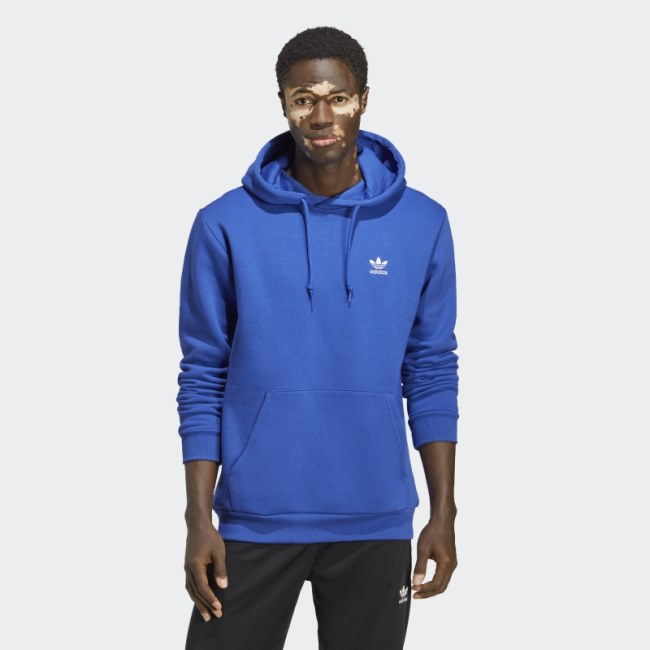 Blue Trefoil Essentials Hoodie Adidas