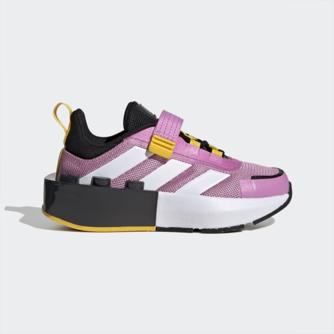 Orchid Adidas x LEGO Tech RNR Elastic Lace and Top Strap Shoes