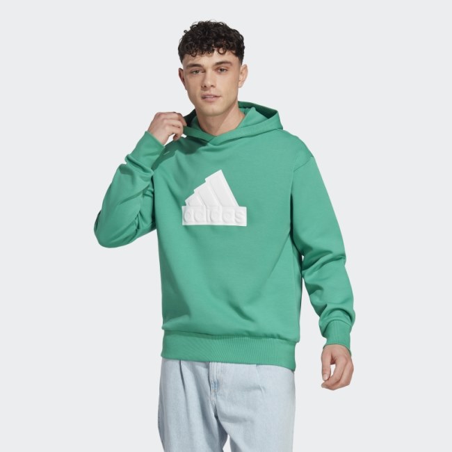 Future Icons Badge of Sport Hoodie Adidas Court Green