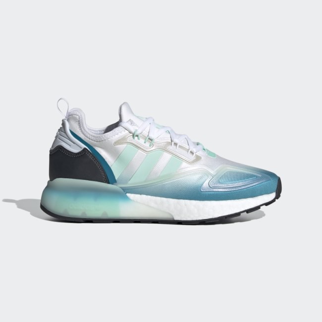 ZX 2K Boost Shoes Adidas White