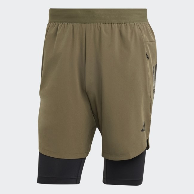 Designed for Training Pro Series HIIT Shorts Curated by Cody Rigsby Olive Adidas