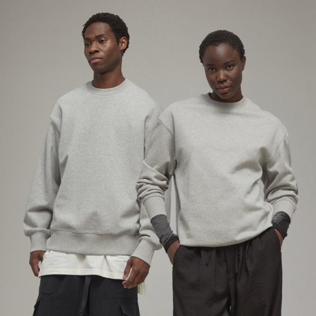Y-3 Organic Cotton Terry Crew Sweater Adidas